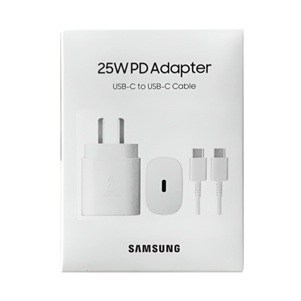 Cargador Rapido Samsung 25W Original C/Cable