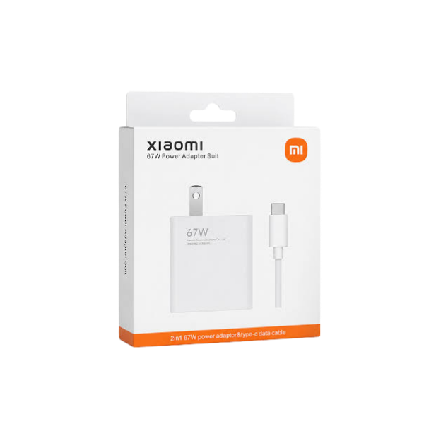 Cargador Rapido Xiaomi 67W USB A C/Cable